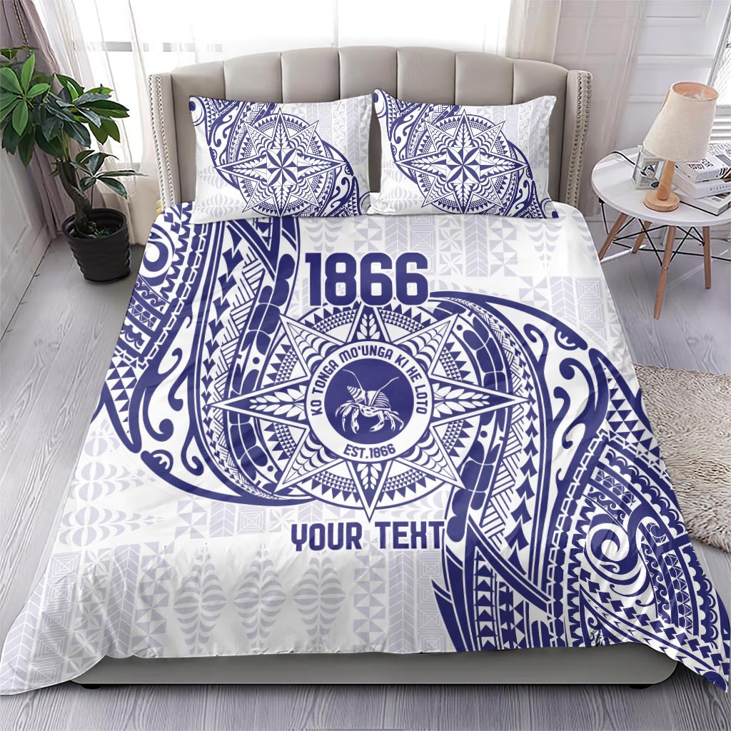 Personalised Tonga Tupou College Tolo Bedding Set Since 1866 Special Kupesi Pattern
