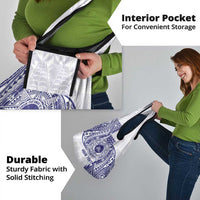 Personalised Tonga Tupou College Tolo Grocery Bag Since 1866 Special Kupesi Pattern