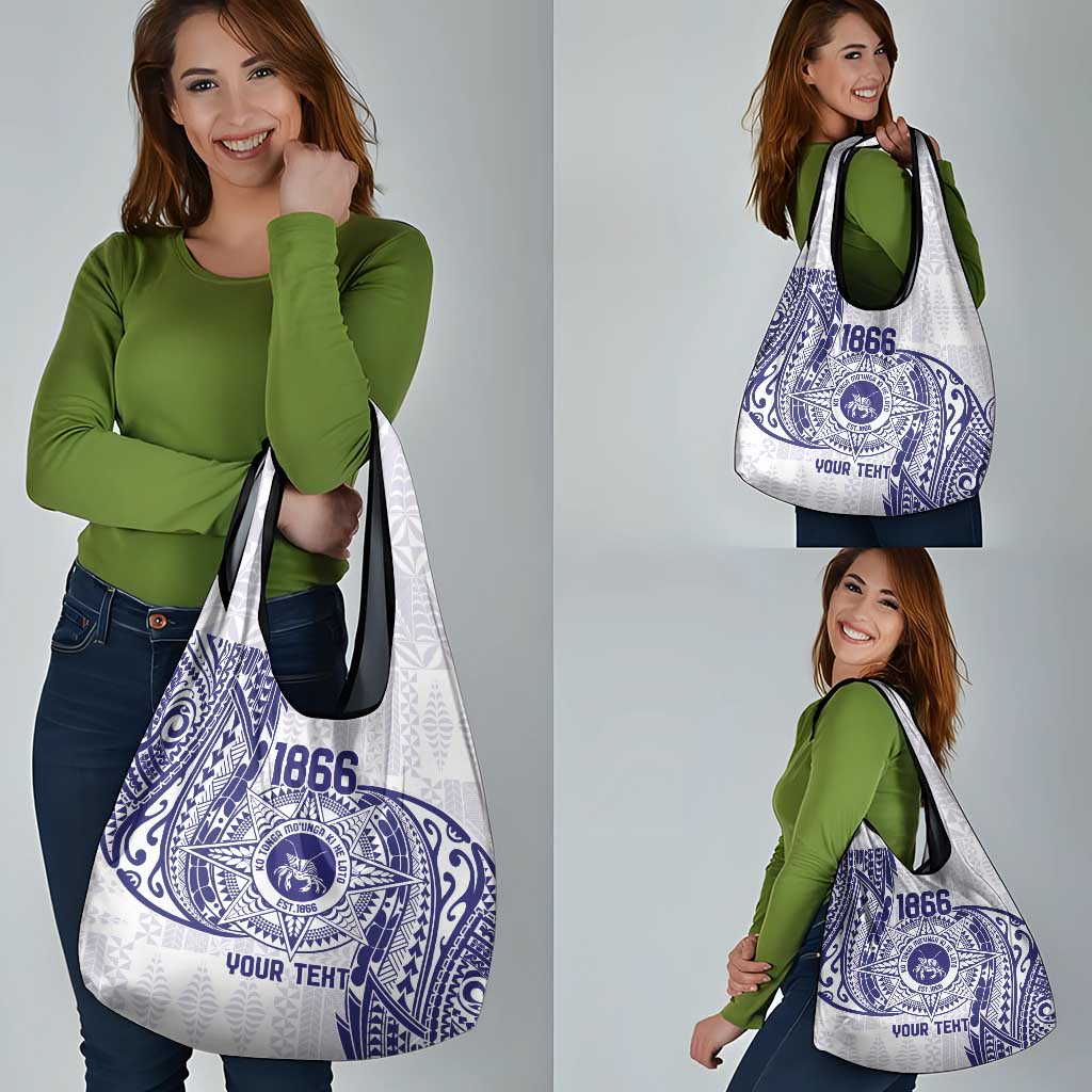 Personalised Tonga Tupou College Tolo Grocery Bag Since 1866 Special Kupesi Pattern