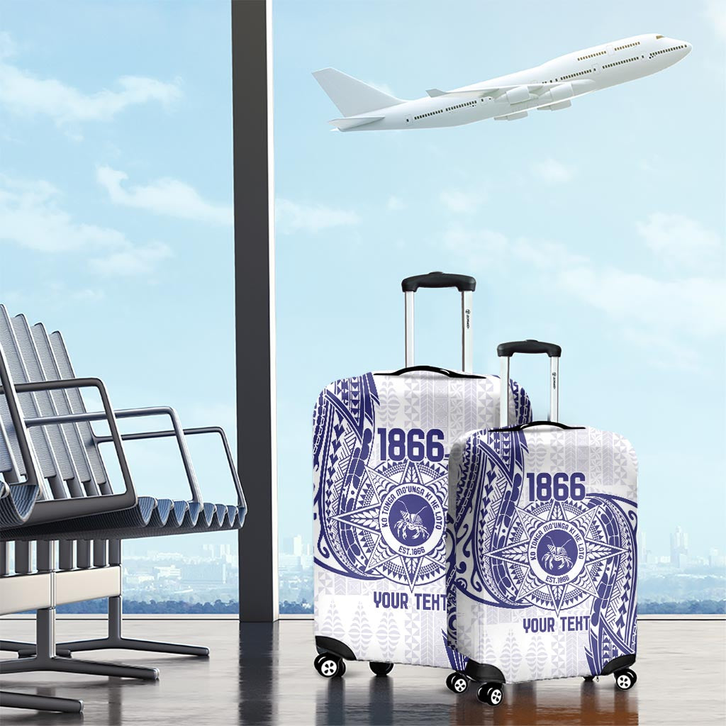 Personalised Tonga Tupou College Tolo Luggage Cover Since 1866 Special Kupesi Pattern
