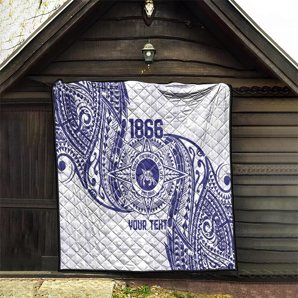 Personalised Tonga Tupou College Tolo Quilt Since 1866 Special Kupesi Pattern