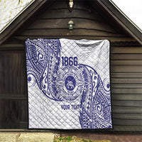 Personalised Tonga Tupou College Tolo Quilt Since 1866 Special Kupesi Pattern