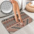Vintage Bula Fiji Bathroom Set Brown Tapa Masi Motif - Polynesian Pride