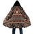 Vintage Bula Fiji Cloak Brown Tapa Masi Motif - Polynesian Pride