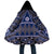 Vintage Bula Fiji Cloak Prussian Blue Tapa Masi Motif - Polynesian Pride
