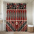 Vintage Bula Fiji Bathroom Set Red Tapa Masi Motif - Polynesian Pride