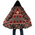 Vintage Bula Fiji Cloak Red Tapa Masi Motif - Polynesian Pride