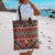 Vintage Bula Fiji Tote Bag Red Tapa Masi Motif - Polynesian Pride