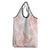 Polynesian Tribal Plumeria Lotu Tamaiti Grocery Bag Pastel Blush - Polynesian Pride