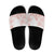 Polynesian Tribal Plumeria Lotu Tamaiti Slide Sandals Pastel Blush - Polynesian Pride