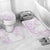 Polynesian Tribal Plumeria Lotu Tamaiti Bathroom Set Pastel Mauve - Polynesian Pride