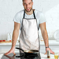 Polynesian Tribal Plumeria Lotu Tamaiti Apron Pastel Nude - Polynesian Pride