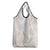 Polynesian Tribal Plumeria Lotu Tamaiti Grocery Bag Pastel Nude - Polynesian Pride