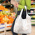 Polynesian Tribal Plumeria Lotu Tamaiti Grocery Bag Pastel Nude - Polynesian Pride