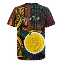 Personalised Shefa Day Rugby Jersey Happy June 18 Vanuatu Province