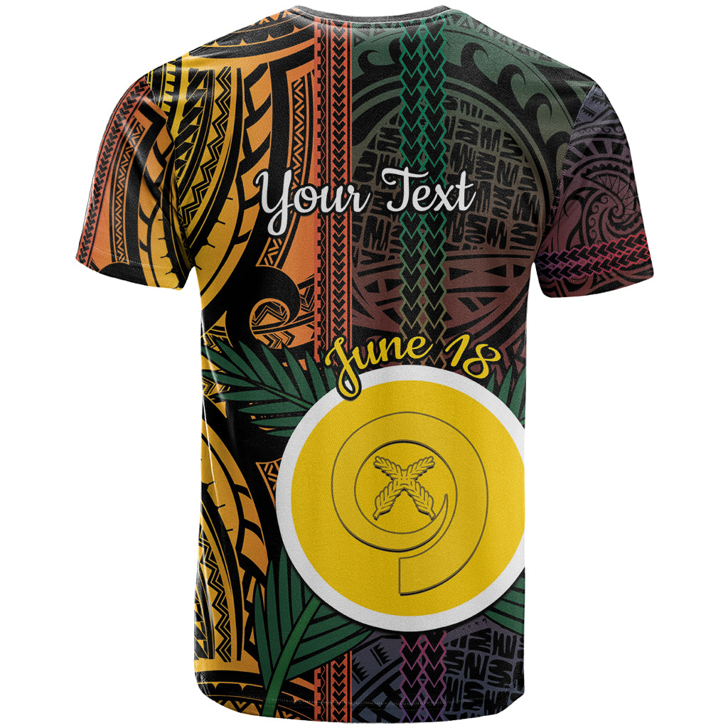 Personalised Shefa Day T Shirt Happy June 18 Vanuatu Province