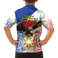 Philippines Independence Day Family Matching Tank Maxi Dress and Hawaiian Shirt Pilipinas Eagle 126th Anniversary