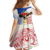 Philippines Independence Day Kid Short Sleeve Dress Pilipinas Eagle 126th Anniversary