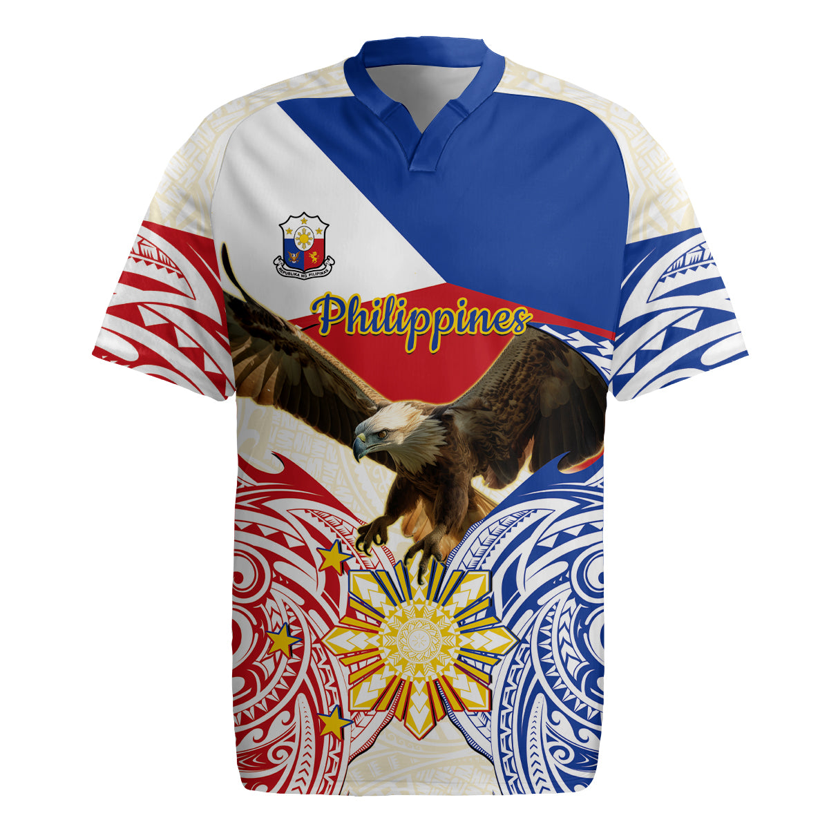 Philippines Independence Day Rugby Jersey Pilipinas Eagle 126th Anniversary