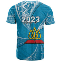 Custom Tonga Lavengamalie College T Shirt Class Of Year Tongan Ngatu Pattern LT14 - Polynesian Pride