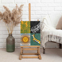 Rugby 2025 Championship Canvas Wall Art Combination of Southern Hemisphere Countries - Polynesian Pride
