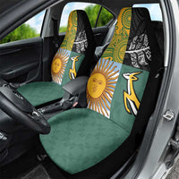Rugby 2025 Championship Car Seat Cover Combination of Southern Hemisphere Countries - Polynesian Pride