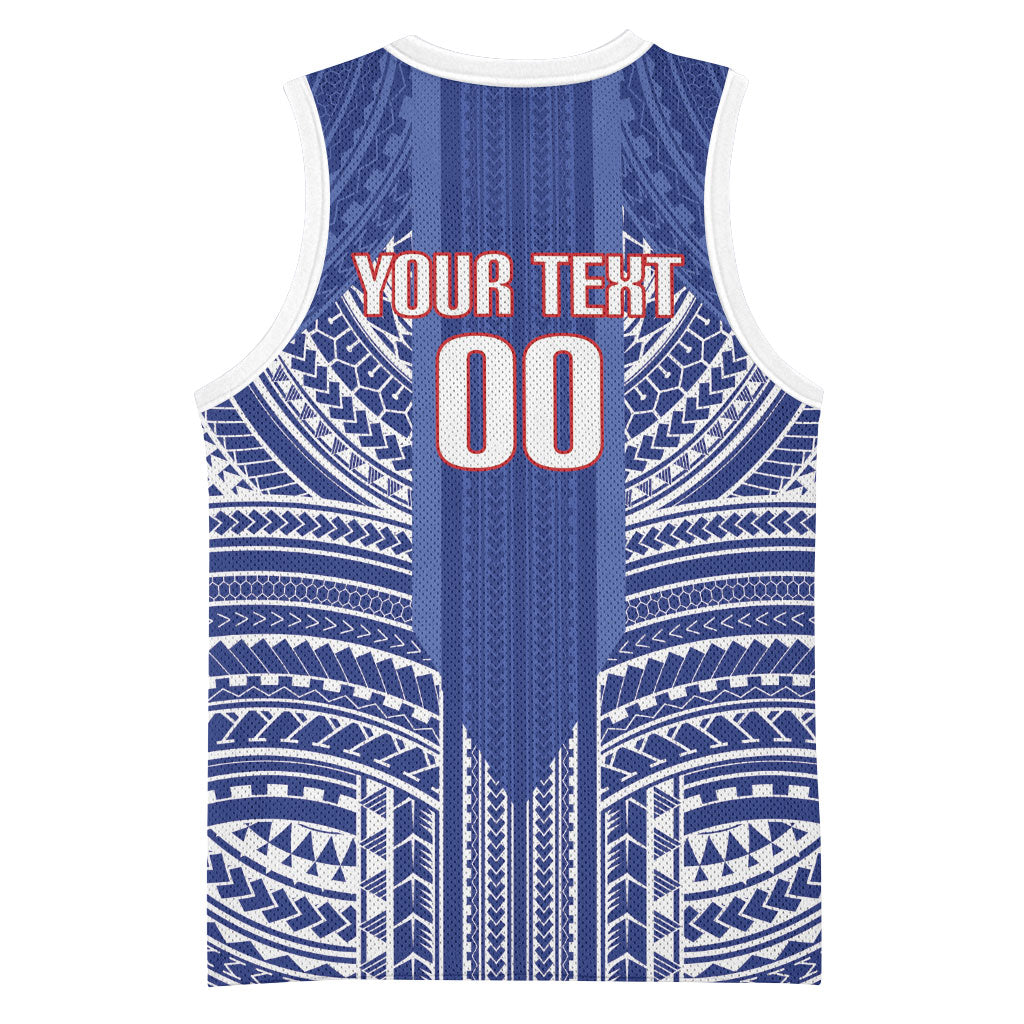 Custom Manu Samoa Rugby 2026 Basketball Jersey Samoan Pattern