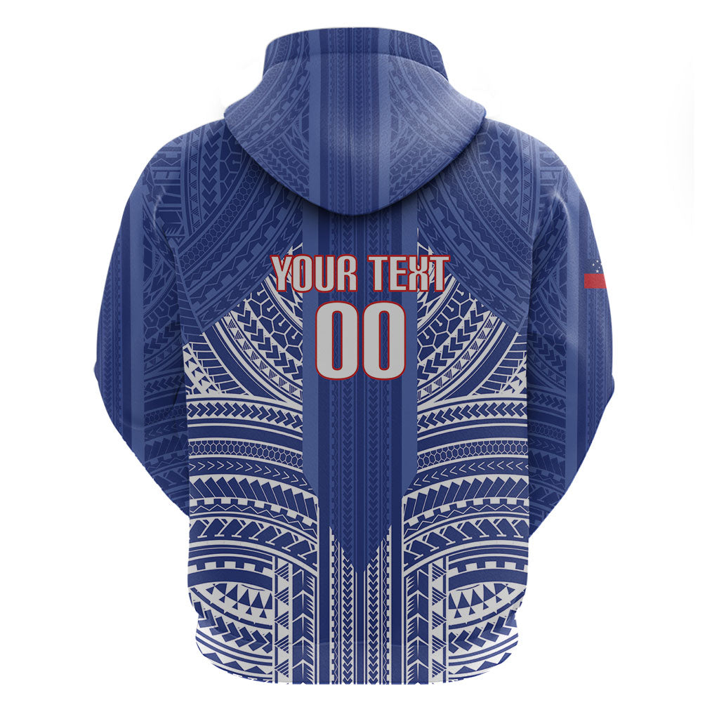 Custom Manu Samoa Rugby 2026 Hoodie Samoan Pattern