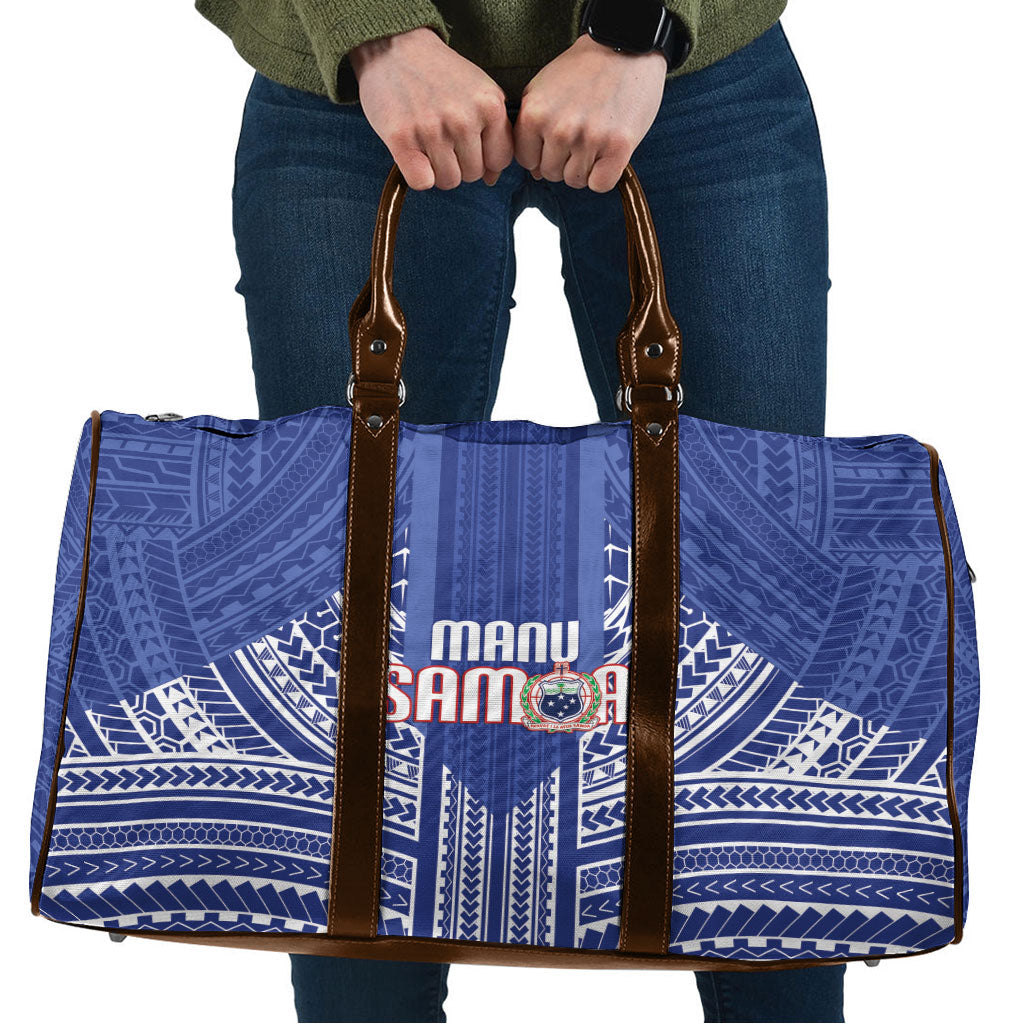 Manu Samoa Rugby 2026 Travel Bag Samoan Pattern