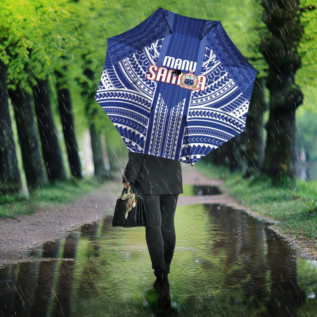 Manu Samoa Rugby 2026 Umbrella Samoan Pattern
