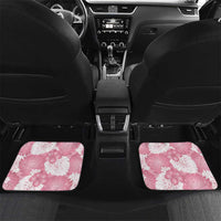 Pink Aloha Hawaii Car Mats Monstera Hibiscus Plumeria Seamless Vibes - Polynesian Pride