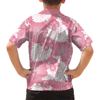 Pink Aloha Hawaii Hawaiian Shirt Monstera Hibiscus Plumeria Seamless Vibes - Polynesian Pride