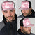 Pink Aloha Hawaii Mesh Trucker Cap Monstera Hibiscus Plumeria Seamless Vibes - Polynesian Pride