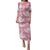 Pink Aloha Hawaii Puletasi Monstera Hibiscus Plumeria Seamless Vibes - Polynesian Pride