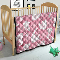 Pink Aloha Hawaii Quilt Monstera Hibiscus Plumeria Seamless Vibes - Polynesian Pride