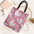 Pink Aloha Hawaii Tote Bag Monstera Hibiscus Plumeria Seamless Vibes - Polynesian Pride