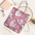 Pink Aloha Hawaii Tote Bag Monstera Hibiscus Plumeria Seamless Vibes - Polynesian Pride