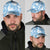 Blue Aloha Hawaii Classic Cap Monstera Hibiscus Plumeria Seamless Vibes - Polynesian Pride