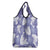 Purple Aloha Hawaii Grocery Bag Monstera Hibiscus Plumeria Seamless Vibes - Polynesian Pride
