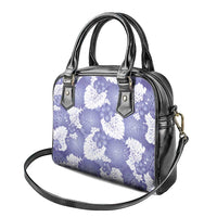 Purple Aloha Hawaii Shoulder Handbag Monstera Hibiscus Plumeria Seamless Vibes - Polynesian Pride