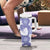 Purple Aloha Hawaii Tumbler With Handle Monstera Hibiscus Plumeria Seamless Vibes - Polynesian Pride