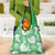 Green Aloha Hawaii Grocery Bag Monstera Hibiscus Plumeria Seamless Vibes - Polynesian Pride