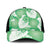 Green Aloha Hawaii Mesh Trucker Cap Monstera Hibiscus Plumeria Seamless Vibes - Polynesian Pride