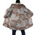 Mocha Mousse Aloha Hawaii Cloak Monstera Hibiscus Plumeria Seamless Vibes - Polynesian Pride