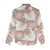 Mocha Mousse Aloha Hawaii Women Casual Shirt Monstera Hibiscus Plumeria Seamless Vibes - Polynesian Pride