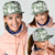 Sage Green Aloha Hawaii Mesh Trucker Cap Monstera Hibiscus Plumeria Seamless Vibes - Polynesian Pride