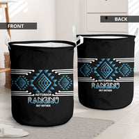 Aotearoa Atua Ranginui Laundry Basket Maori Sky Father Taniko Motifs LT14 - Polynesian Pride