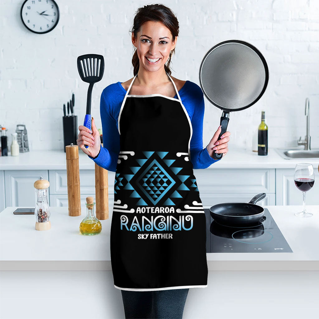 Aotearoa Atua Ranginui Apron Maori Sky Father Taniko Motifs LT14 - Polynesian Pride