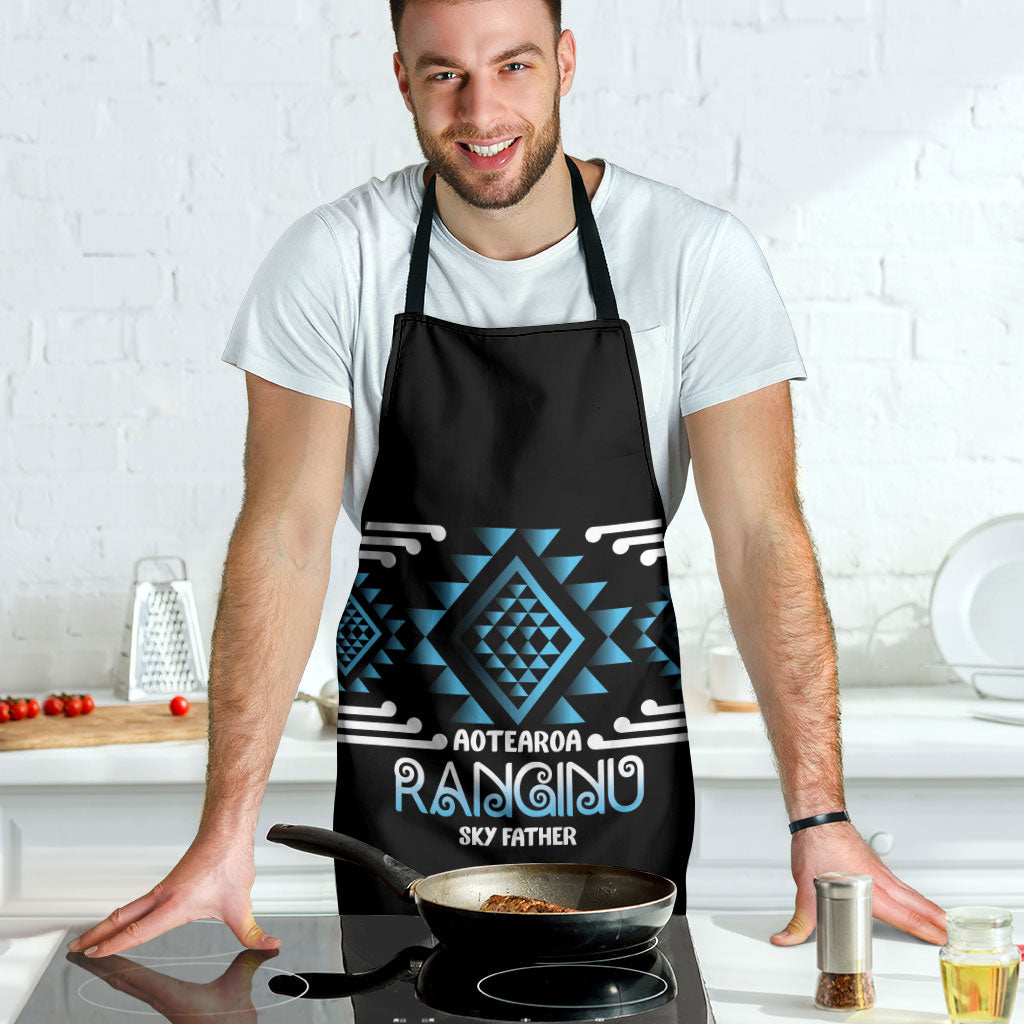 Aotearoa Atua Ranginui Apron Maori Sky Father Taniko Motifs LT14 - Polynesian Pride