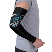 Aotearoa Atua Ranginui Personalised Arm Sleeves Maori Sky Father Taniko Motifs LT14 - Polynesian Pride